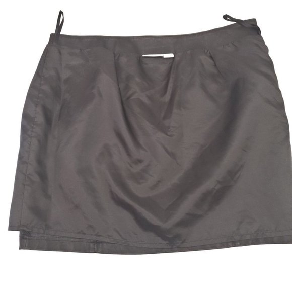 Noisy May Rebel Faux Leather Mini Skirt - Picture 3 of 14